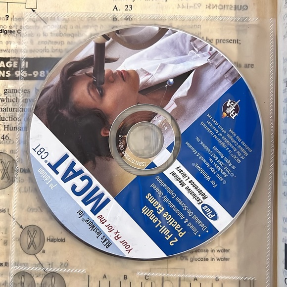 MCAT (Medical College Admission Test) w/CD-ROM 7th Ed. - Picture 3 of 3